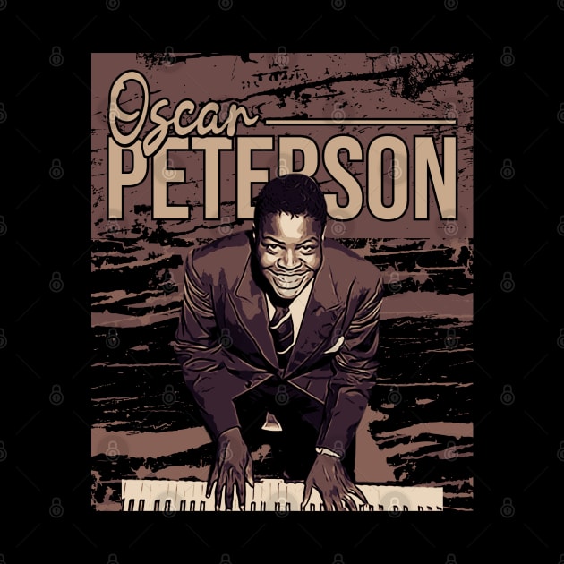 Oscar Peterson by Degiab