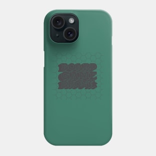 Retro Board Game Bros Gray Logo Phone Case