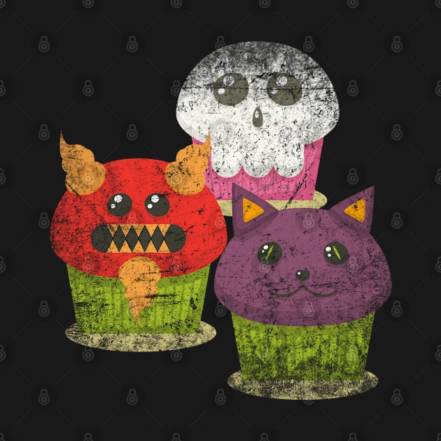 Kawaii Cupcakes by big_owl