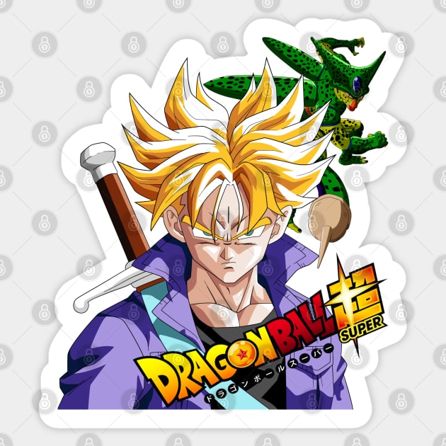 Trunks powers up to fight Perfect Cell 