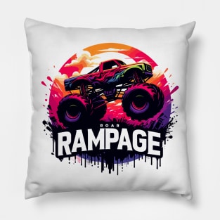 Monster Truck Pillow