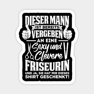 Friseur Friseur Friseur Friseur Friseur Barbershop Magnet