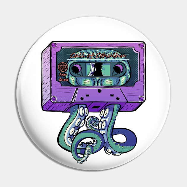 Cthulhu cassette parody art Pin by Alcano