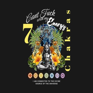 Spiritual Energy Chakras & Divine Connection Tee T-Shirt