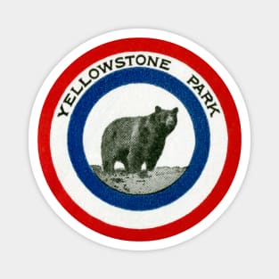 1920 Yellowstone National Park Magnet