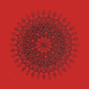 Mandala Ink Art T-Shirt