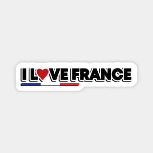 I Love France Magnet