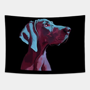 Weimaraner Pop Art - Dog Lover Gifts Tapestry