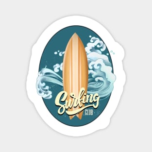 Surfing Club Magnet
