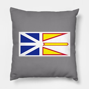 Flag of Newfound and Labrador Pillow