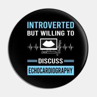 Introverted Echocardiography Echocardiographer Echocardiogram Ultrasound Pin