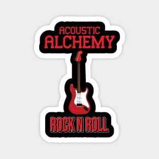 Acoustic Alchemy Red Dust & Spanish Lace Magnet