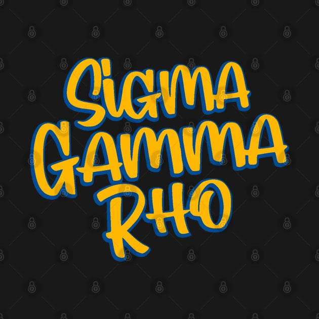 Sigma Gamma Rho Paraphernalia by The Greek Mall