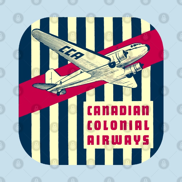 Canadian Colonial Airlines by Midcenturydave