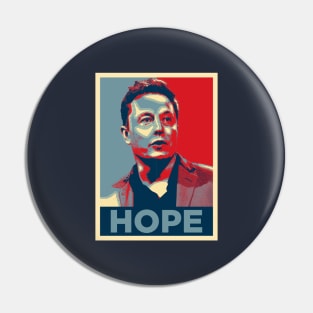 Elon Musk Hope Pin