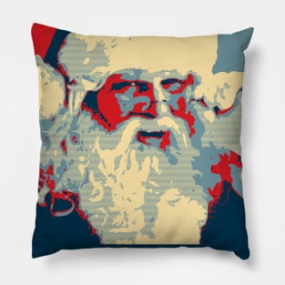 Joy Santa Claus Christmas Hope Pillow