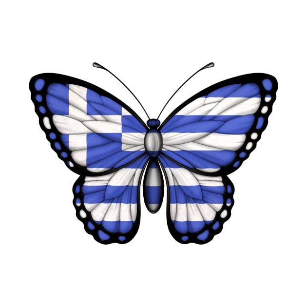 Greek Flag Butterfly by jeffbartels