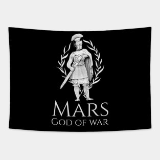 Mars God Of War Ancient Roman Mythology Classical Paganism Tapestry