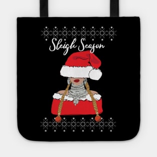 Sleigh Season Christmas Tote