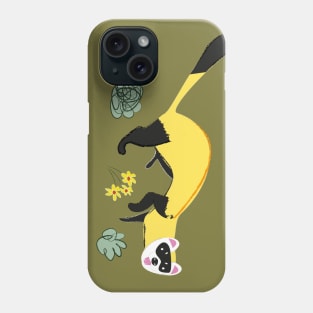 Black Footed Ferret #2 Phone Case