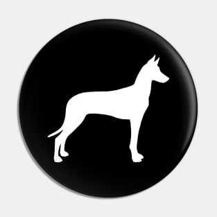 Pharaoh Hound Silhouette Pin