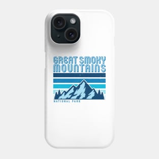 Great Smoky mountains national park retro vintage mountains Phone Case