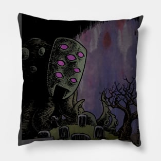 Cosmic Horror At Play Pillow