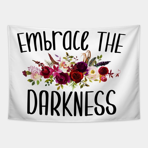 Embrace the Darkness Tapestry by giovanniiiii