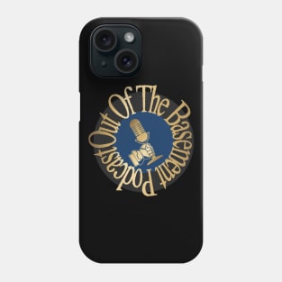 Out Of The Basement Gold Logo Phone Case