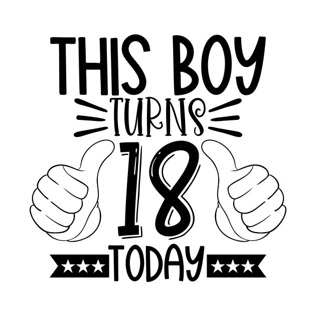 This boy turns 18 today by Coral Graphics