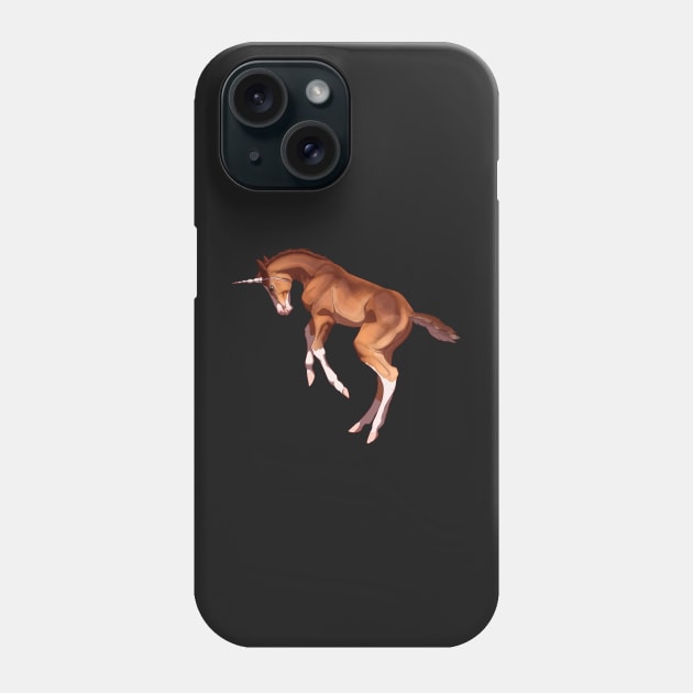 Jumpy Foal Phone Case by kelseydjpaint