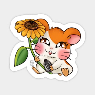 Hamtaro Sticker Magnet