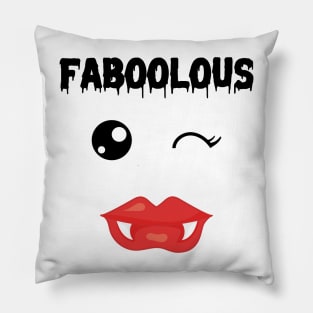 Faboolous Kawaii Vampire Face Pillow