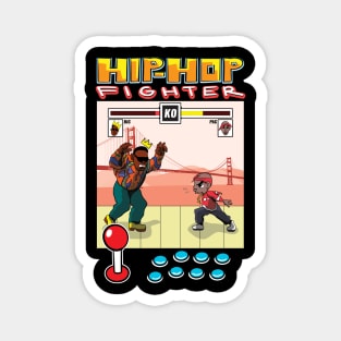 Hip Hop Fighter Magnet