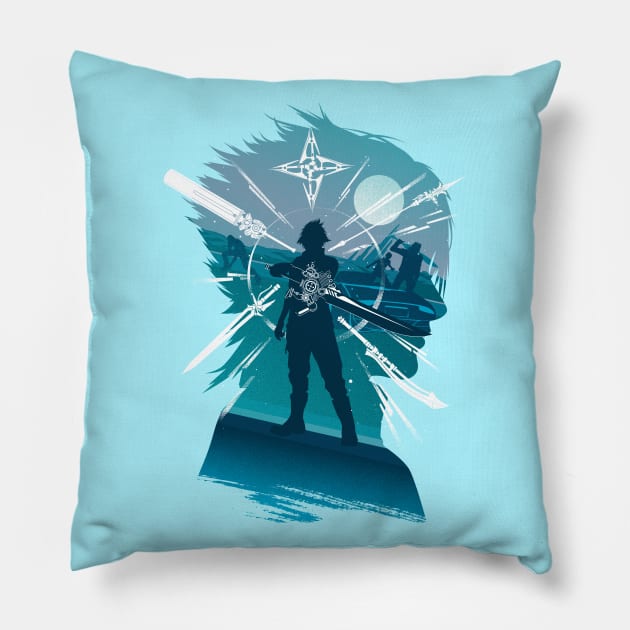 Protagonist Noctis Pillow by plonkbeast