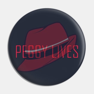 Agent Carter "Peggy Lives" Pin