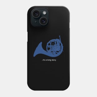 Blue Horn Phone Case