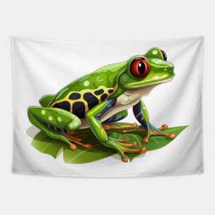 Red Eyed Tree Frog Tapestry