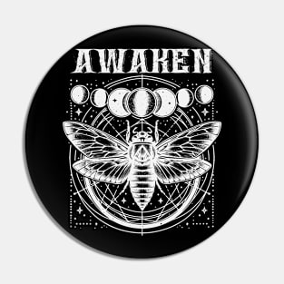 Awaken: Esoteric Cicada Pin