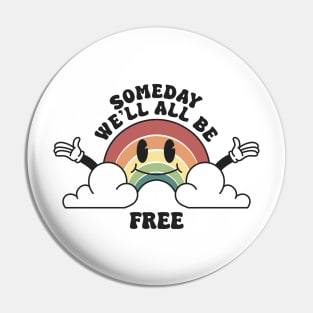 Be free Pin