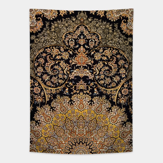 Royal Palace rug pattern Tapestry by Ryan Rad