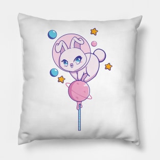 Space Bunny Candy Pillow