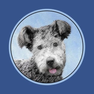 Pumi Painting - Cute Original Dog Art T-Shirt