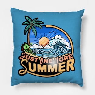 Just One More Summer Pillow