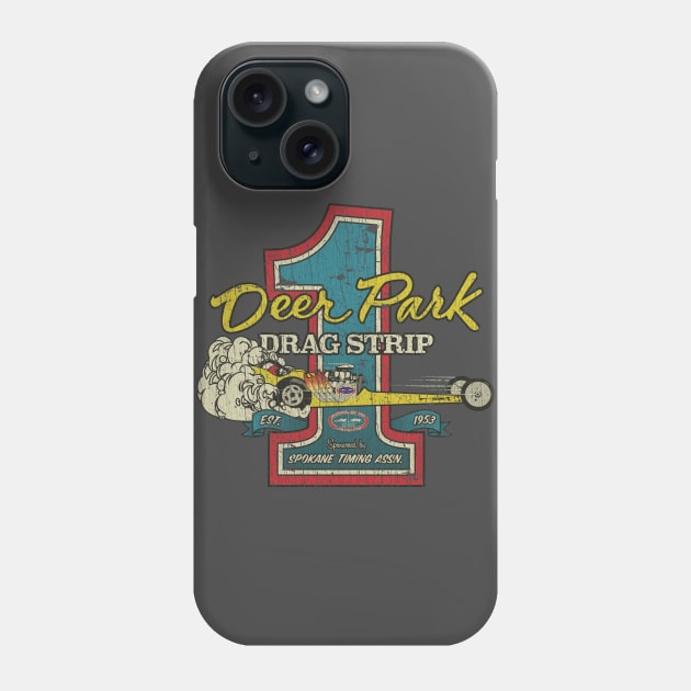 Deer Park Drag Strip 1953 Phone Case by JCD666