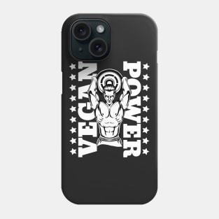 Vegan Power Triceps Extension Weightlifter Phone Case