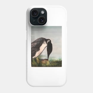 The Mother Loon and the Egg Phone Case