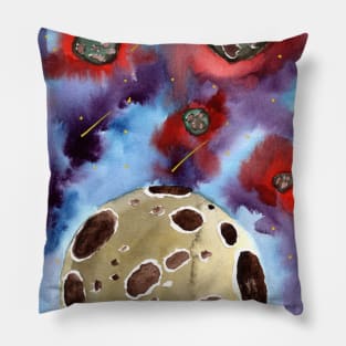 Asteroids 2 Pillow