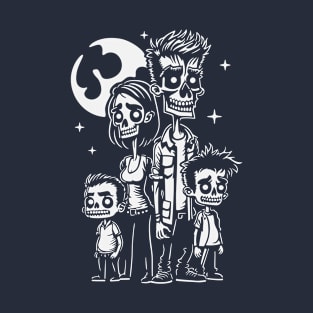 Zombie Family - 5 T-Shirt