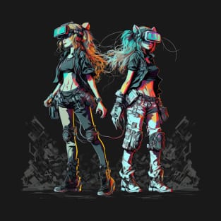 Cyberpunk girl T-Shirt